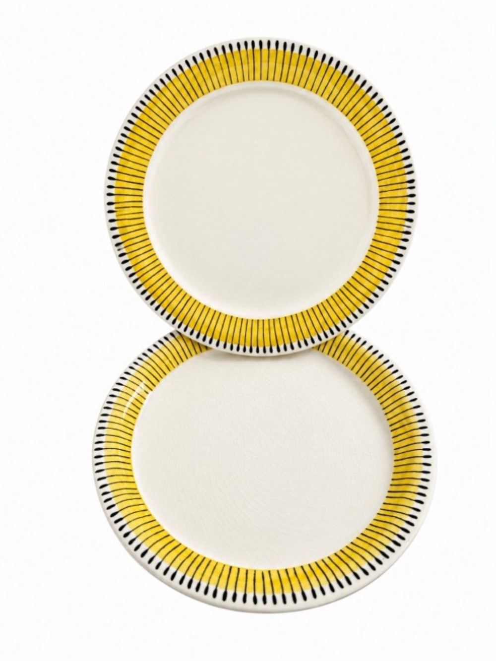 Vintage Scandinavian MCM 7” Ceramic Plates Stavangerflint Norway Set of 5